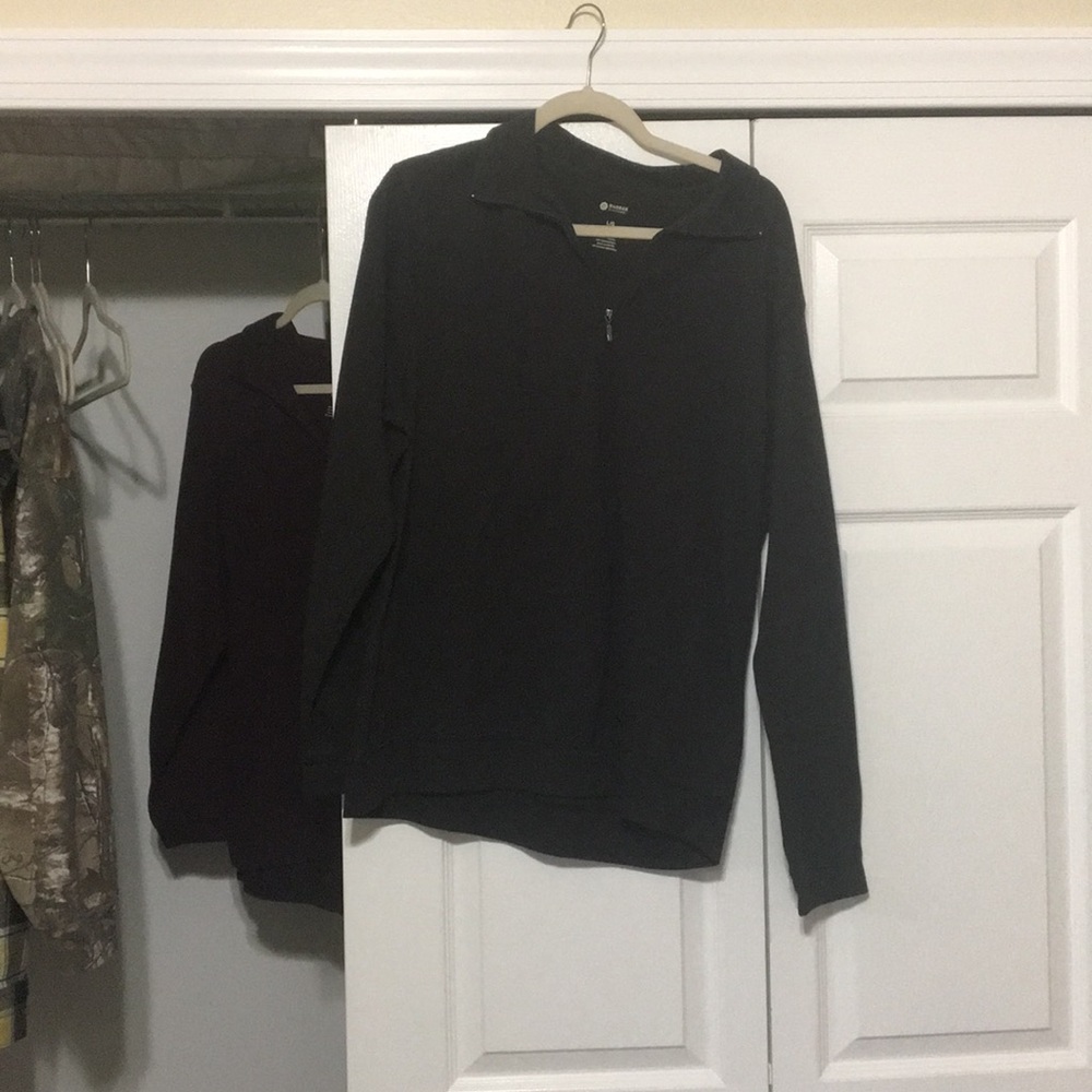 Hangar clothing zip up sweater